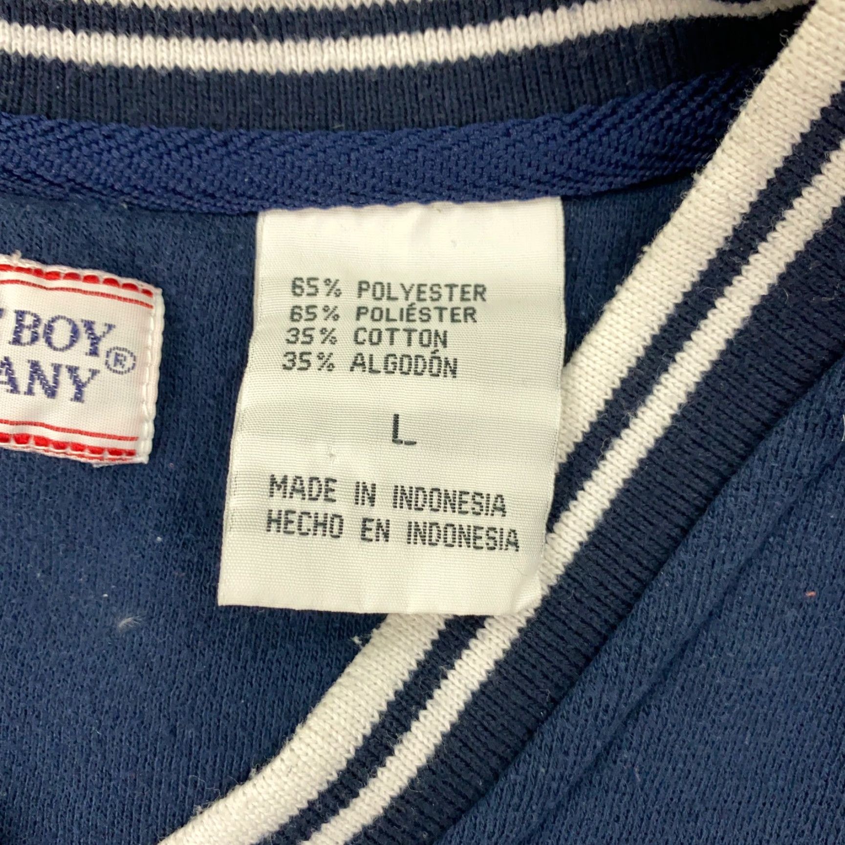 Bugle Boy VINTAGE Bugle Boy Sleeveless Sweater Shirt Mens L Blue Knit V-Neck Golf Preppy College Y2K Size US L / EU 52-54 / 3 - 5 Thumbnail