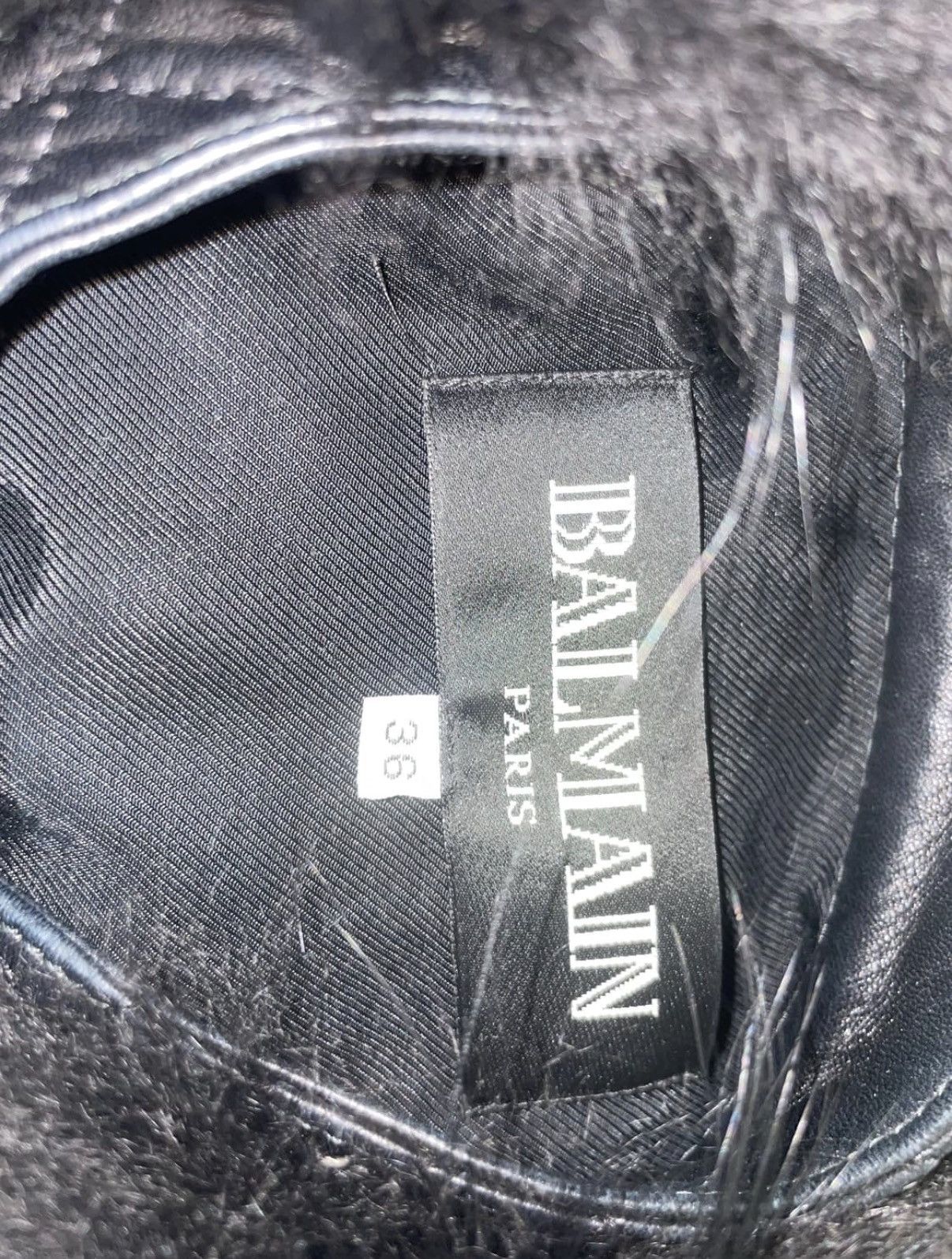 Balmain Balmain 12aw achive cross raccoon fur lamb leather jacket Size XS / US 0-2 / IT 36-38 - 7 Thumbnail