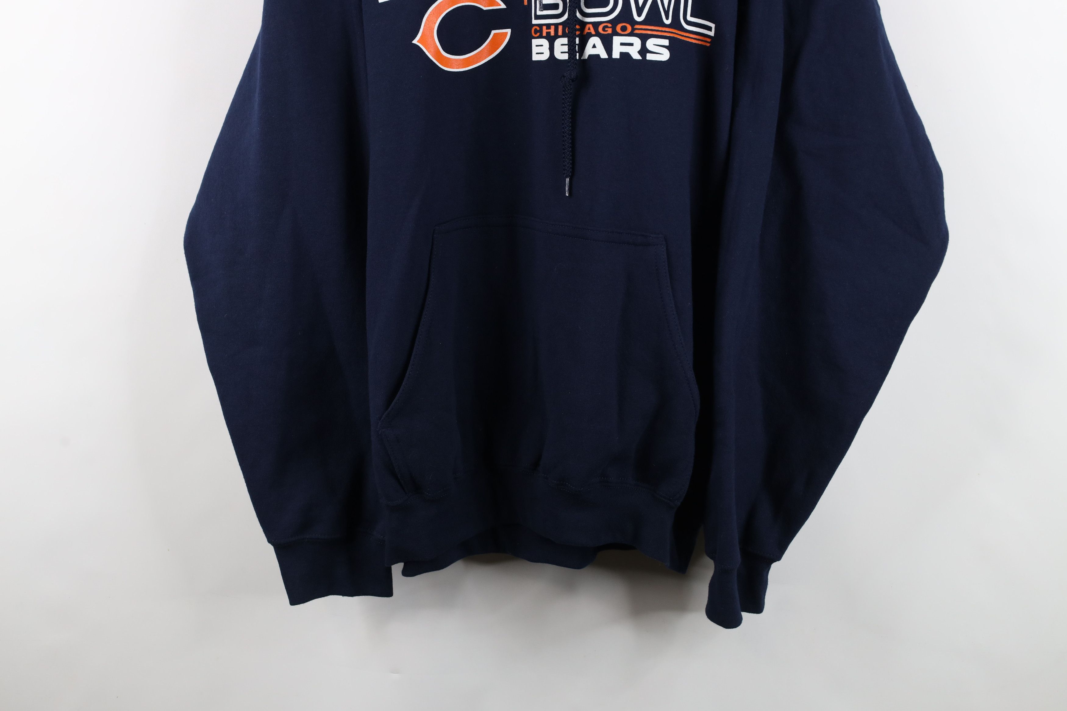 Vintage Deadstock Vintage Y2K XLI Chicago Bears Football Hoodie Blue Size US XL / EU 56 / 4 - 3 Thumbnail