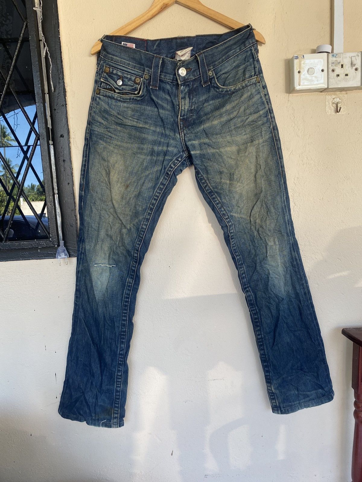 True Religion True Religion Ricky Denim Size US 32 / EU 48 - 1 Thumbnail