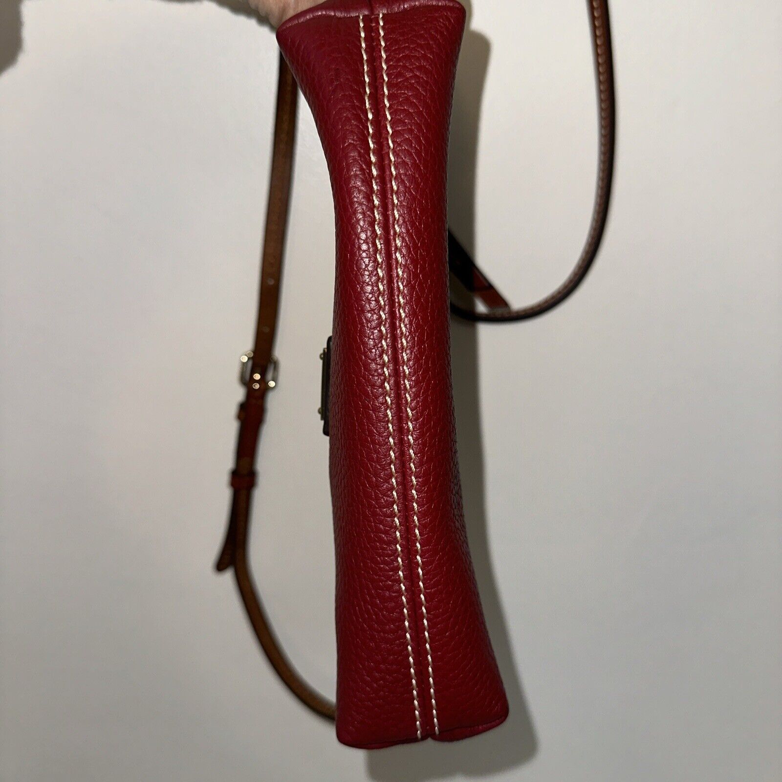 Dooney & Bourke Dooney & Bourke Pebble Leather Ginger Pouchette Crossbody Size ONE SIZE - 10 Thumbnail