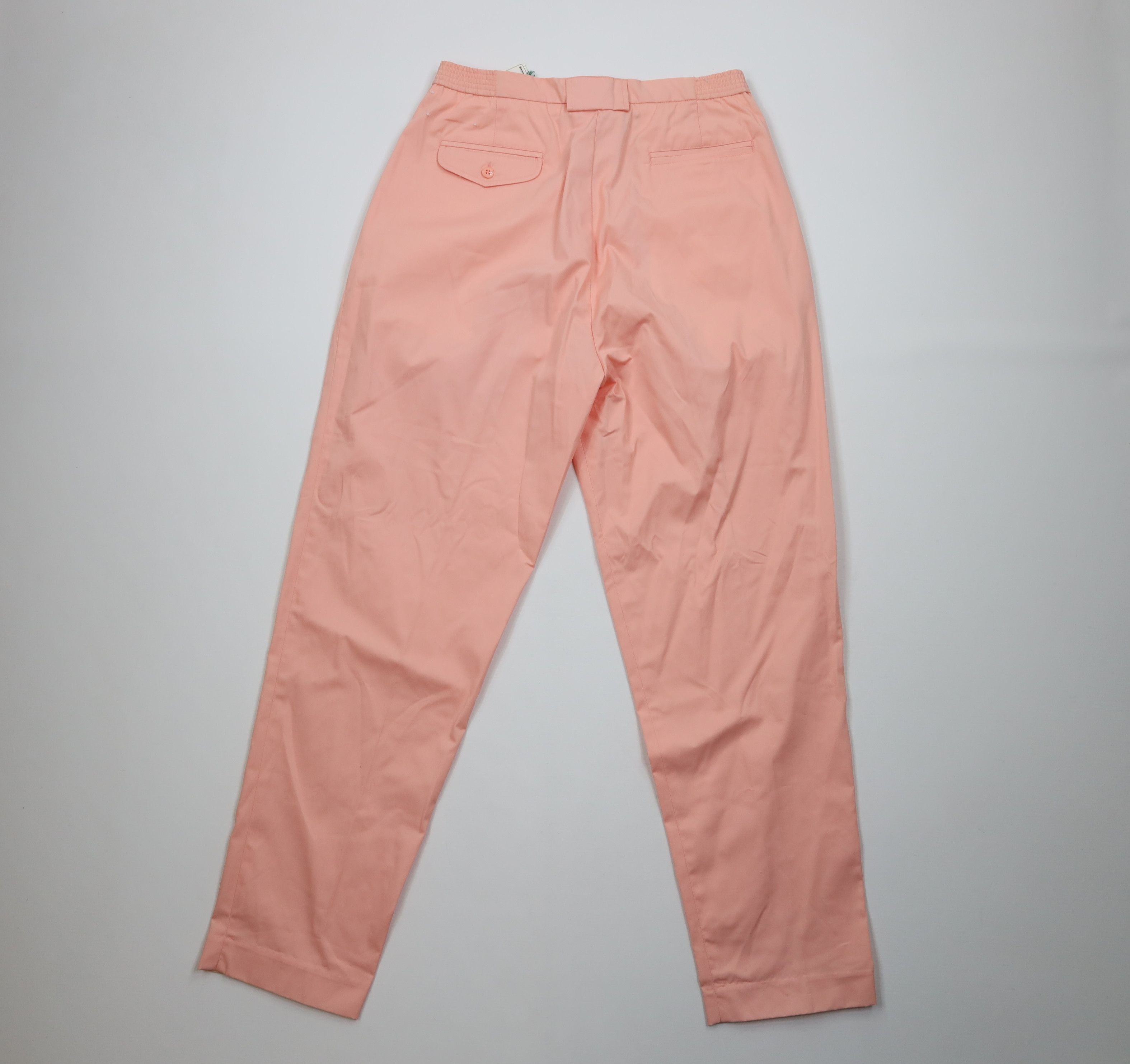 Izod Deadstock Vintage 80s 90s Izod Tennis Golf Chino Pants Pink Size 36" / US 14 / IT 50 - 9 Thumbnail