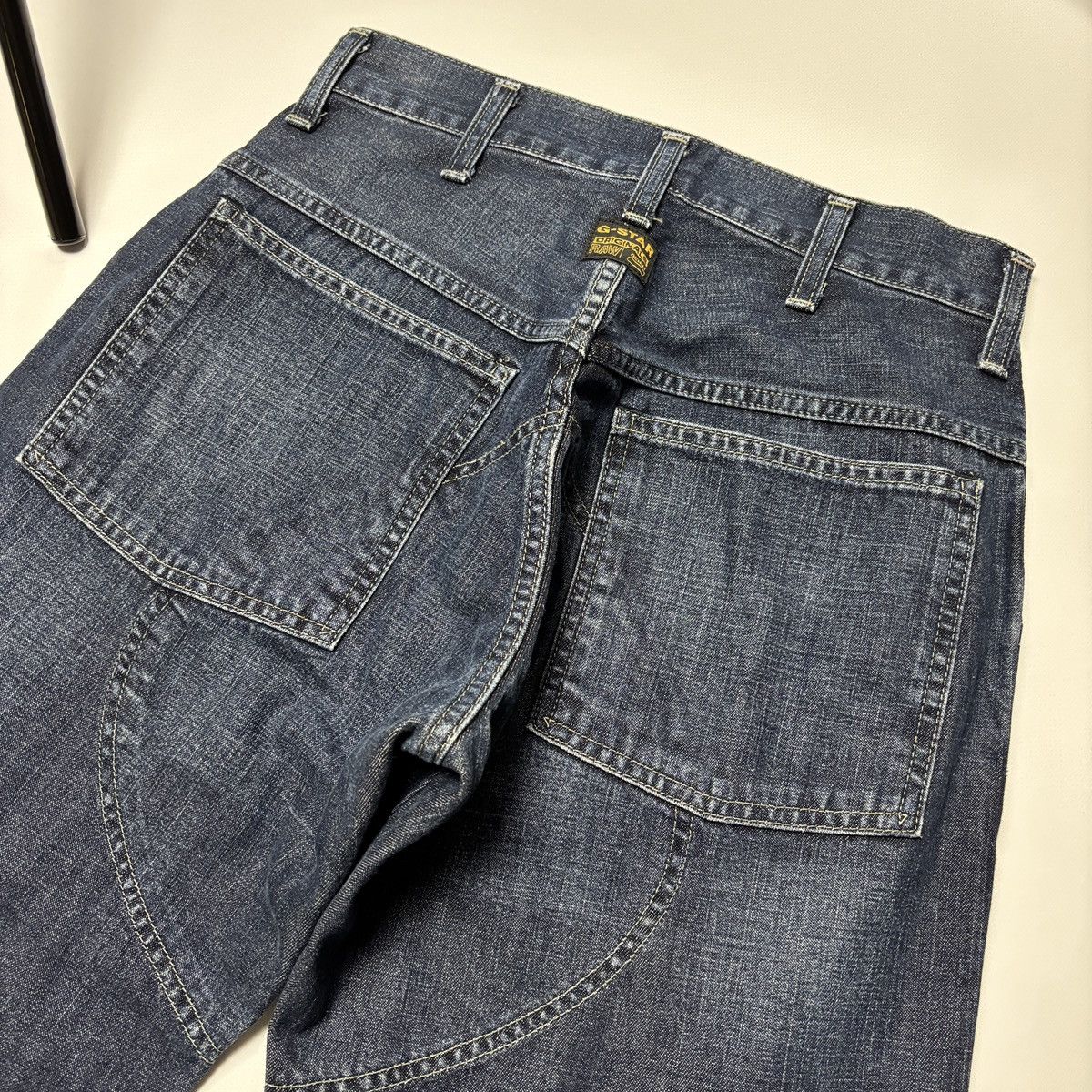 G-Star × If Six Was Nine × Le Grande Bleu (L.G.B.) CRAZY G-STAR RAW JEANS Y2K japanese style if six was nine Size US 27 - 4 Thumbnail