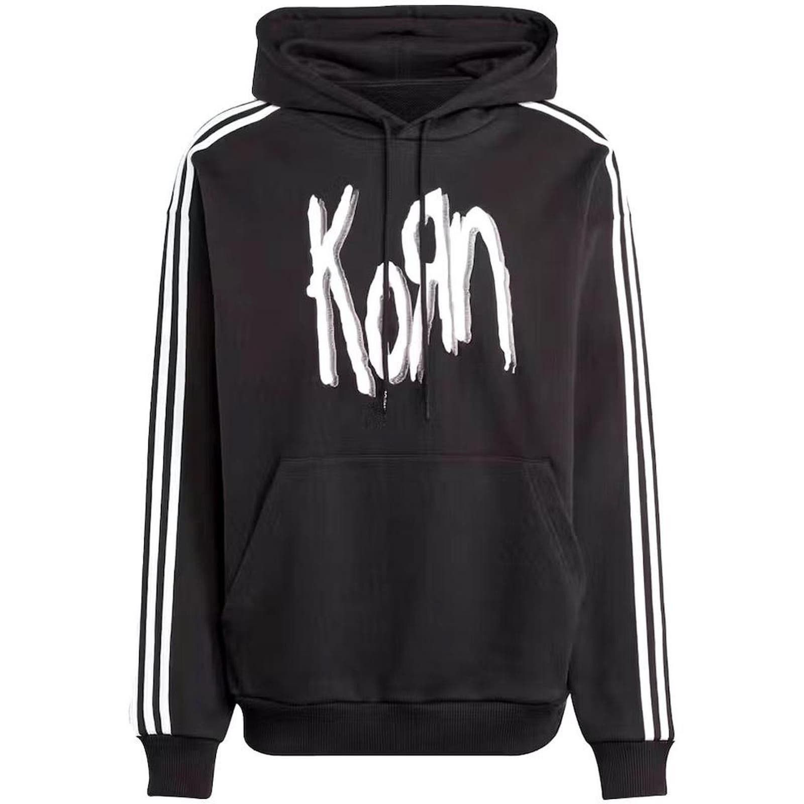 image of Adidas X Korn Black Hoodie, Men's (Size 2XL)