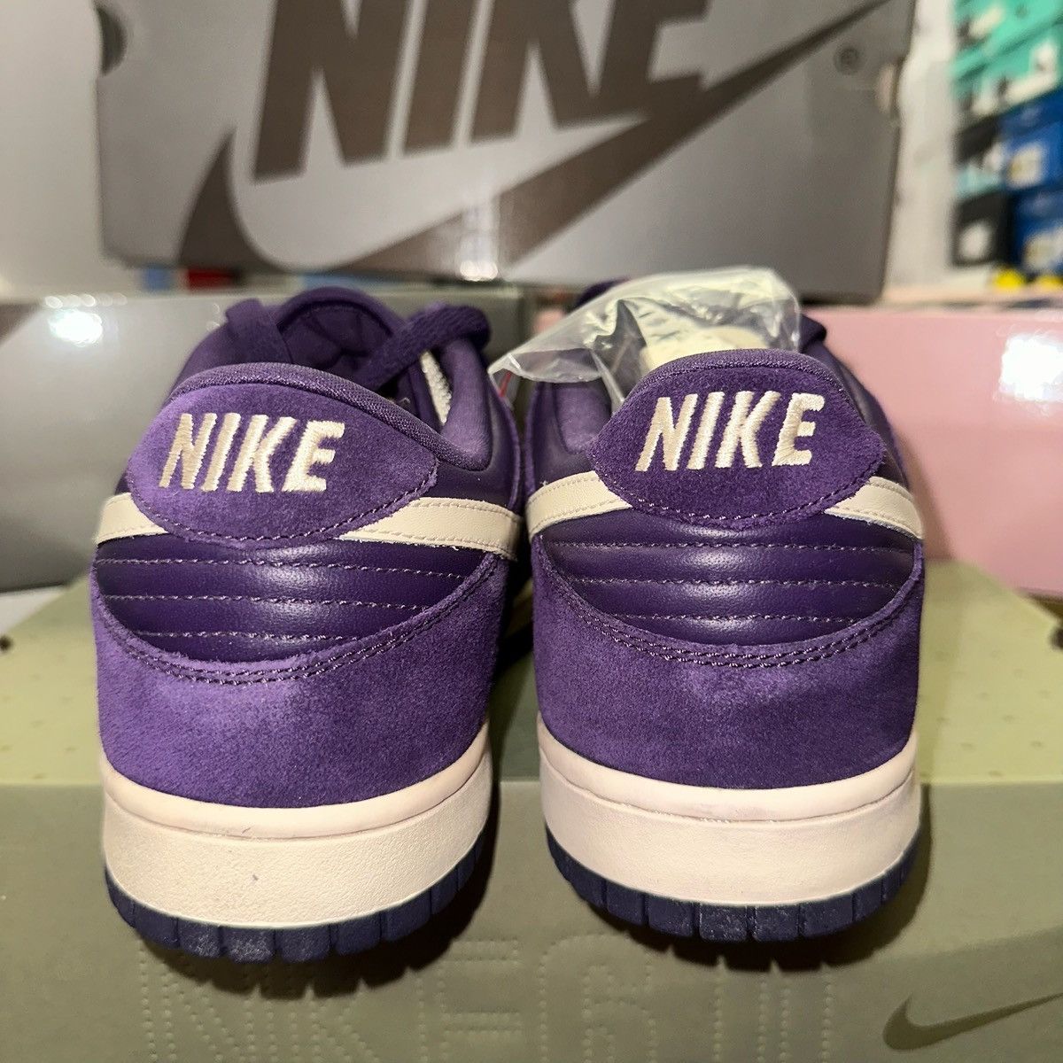 Nike Size 10.5 - Nike Dunk NKE Low Quasar Purple 314142-511 Size US 10.5 / EU 43-44 - 3 Thumbnail