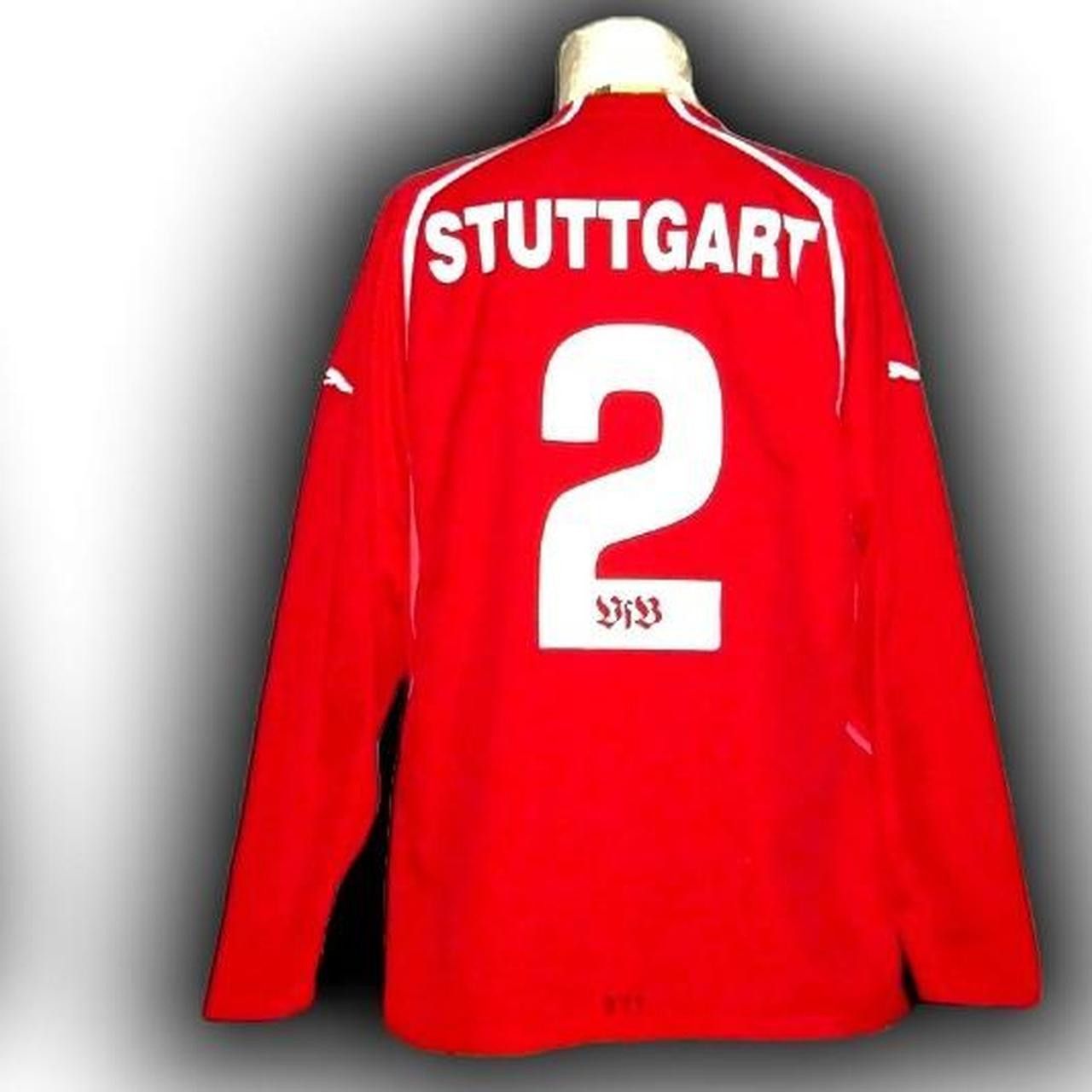 Puma VfB Stuttgart Germany 2004 2005 Home Shirt Jersey Size US L / EU 52-54 / 3 - 3 Thumbnail