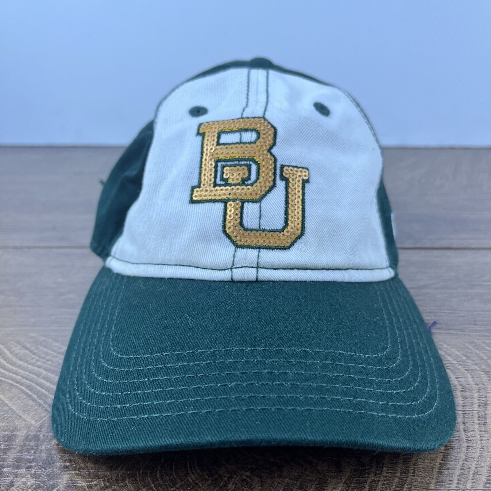 New Era Baylor Bears Hat Baylor New Era 9Twenty White Adjustable Hat Size ONE SIZE - 1 Thumbnail