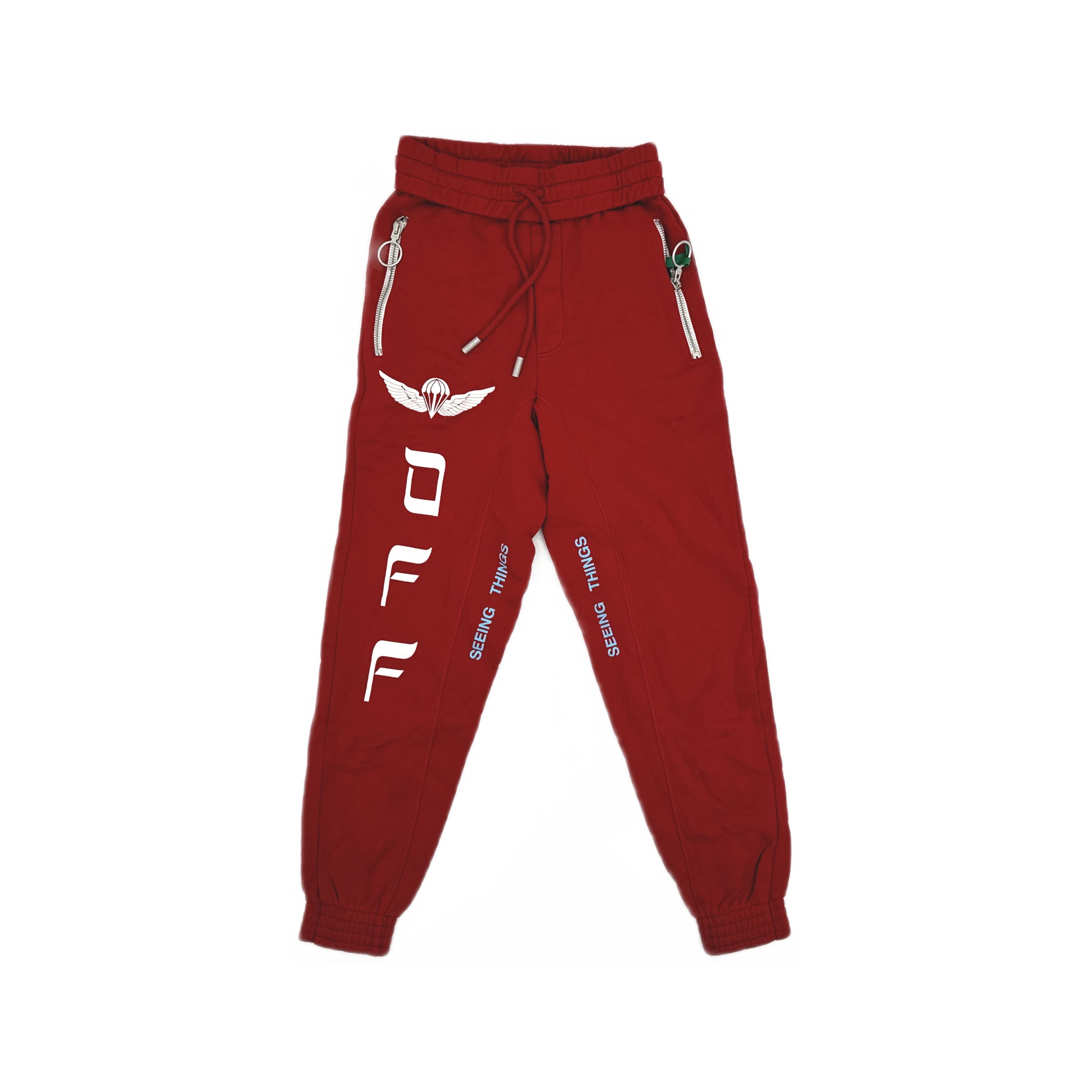 Off-White OFF-WHITE Parachute Logo Sweatpants Size XXS Size US 26 / EU 42 - 1 Thumbnail