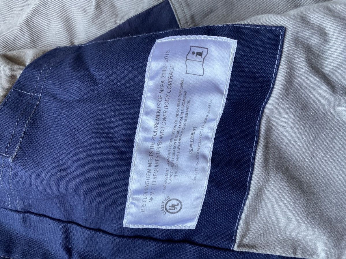 Carhartt Carhartt USA FR jacket, size XL, blue, fireproof, used, Size US XL / EU 56 / 4 - 11 Thumbnail