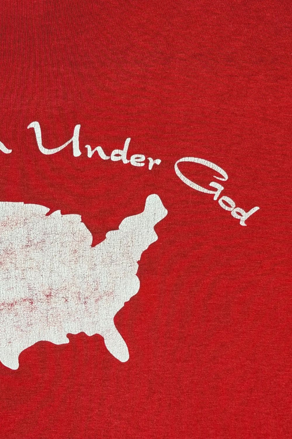 Russell Athletic 90s Russell Athletic “One Nation Under God” USA Church Tee Size US L / EU 52-54 / 3 - 15 Thumbnail
