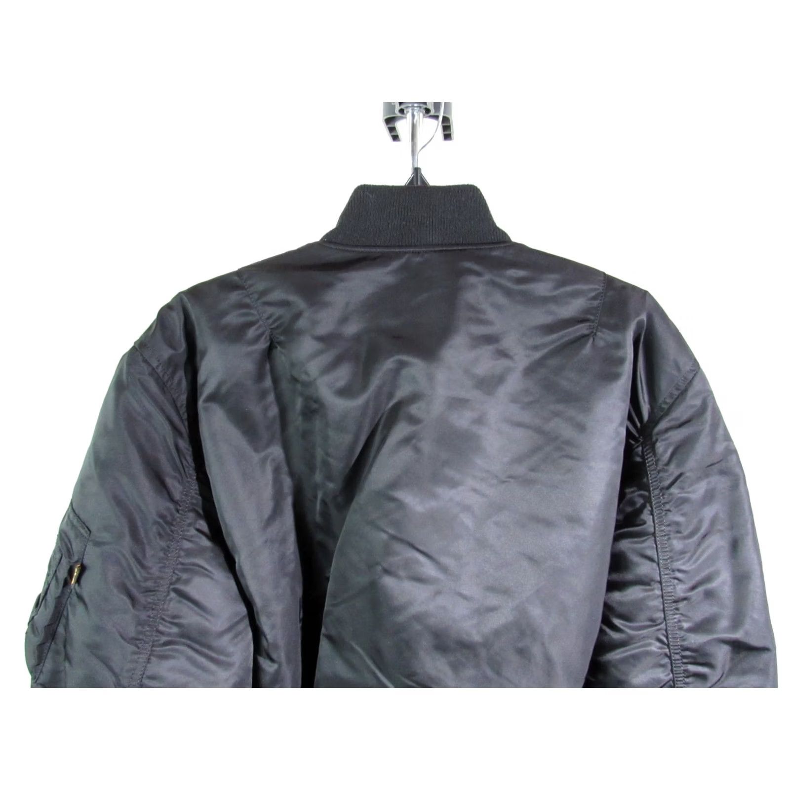 Vintage VINTAGE Alpha Industries MA1 Reversible Black Orange Rocket Flight Bomber Jacket XL Size US XL / EU 56 / 4 - 7 Thumbnail