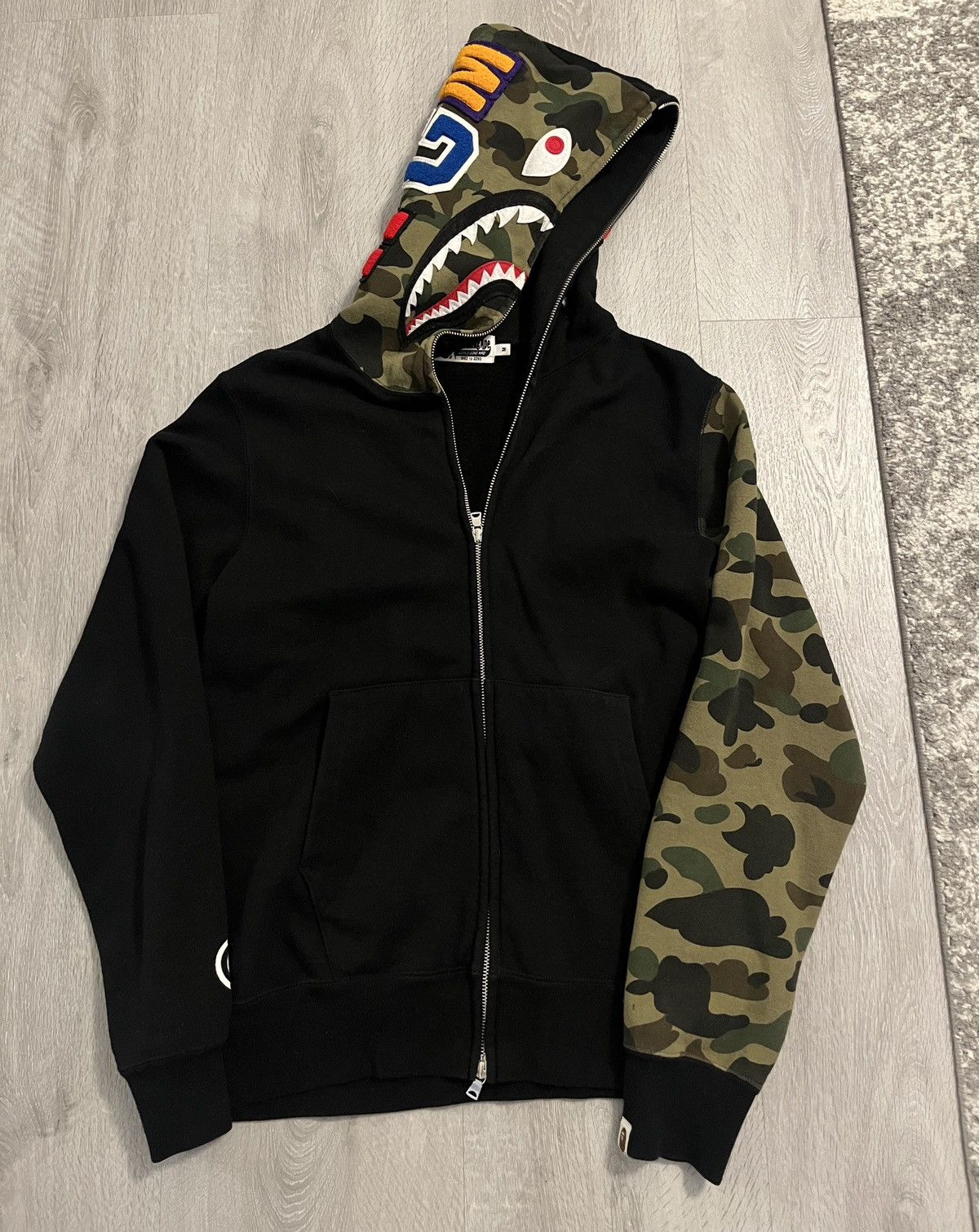 Bape Bape Giant Head Full Zip Hoodie Size US M / EU 48-50 / 2 - 1 Thumbnail