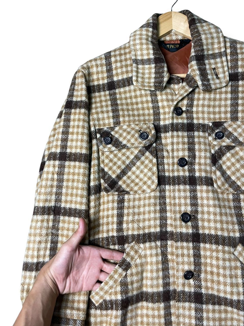 Japanese Brand × Seditionaries Japanese Brand Checkered Wool Jacket (1) Size US XS / EU 42 / 0 - 7 Thumbnail