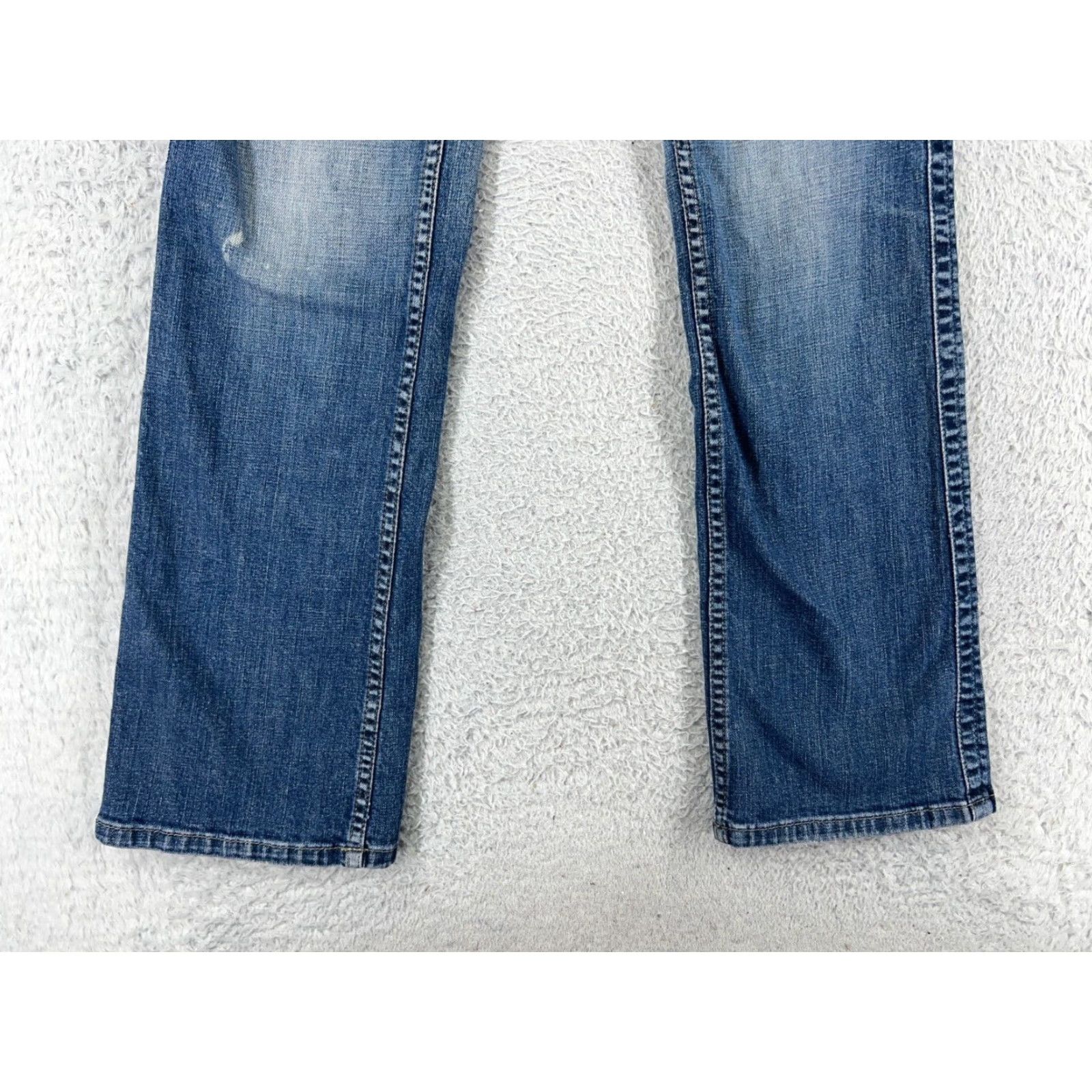 Calvin Klein Calvin Klein Jeans Women 8 Blue Bootcut Denim Cotton Blend Embroidered 5-Pocket Regular Stretch Size 30" / US 8 / IT 44 - 5 Thumbnail