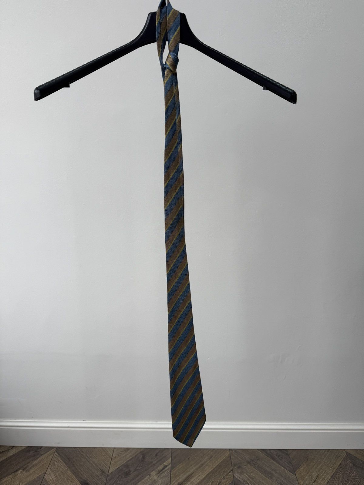 Givenchy Vintage Givenchy Gentleman Paris Silk Tie Striped Size ONE SIZE - 3 Thumbnail