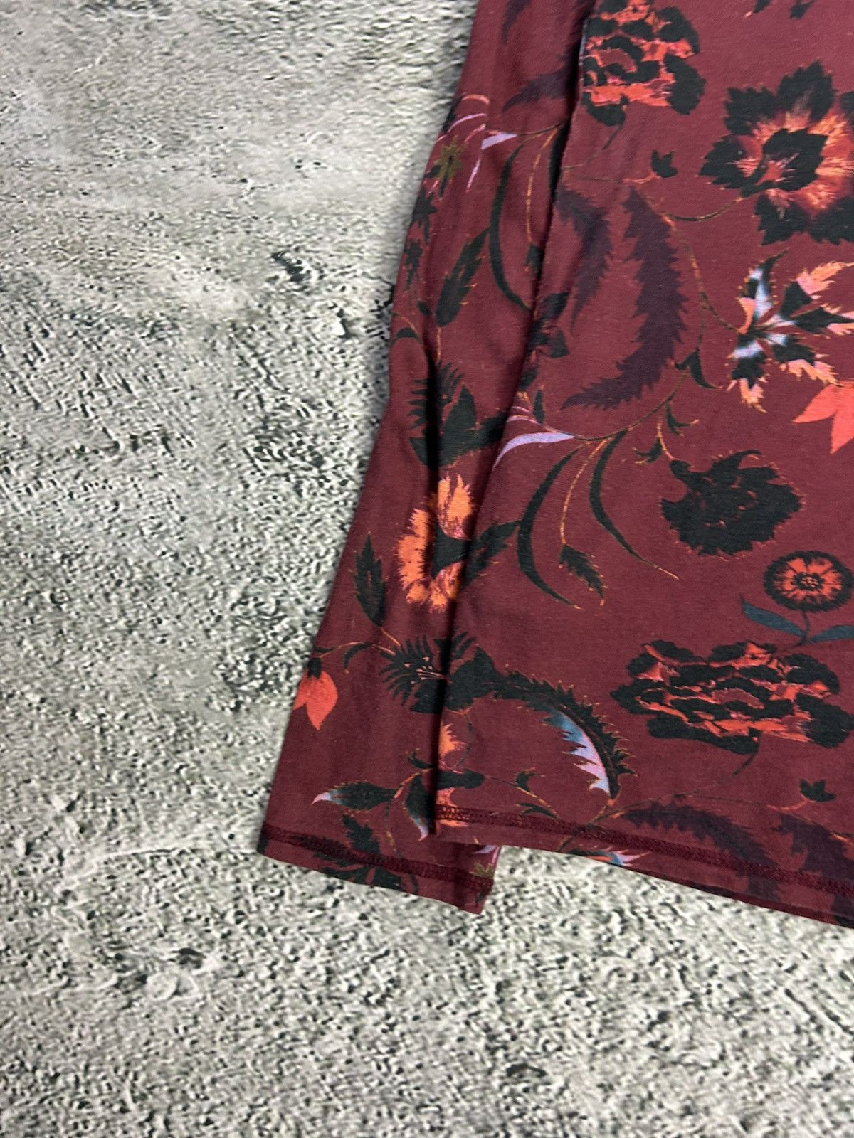 Sandro Sandro Paris longsleeve floral red Size M / US 6-8 / IT 42-44 - 11 Thumbnail