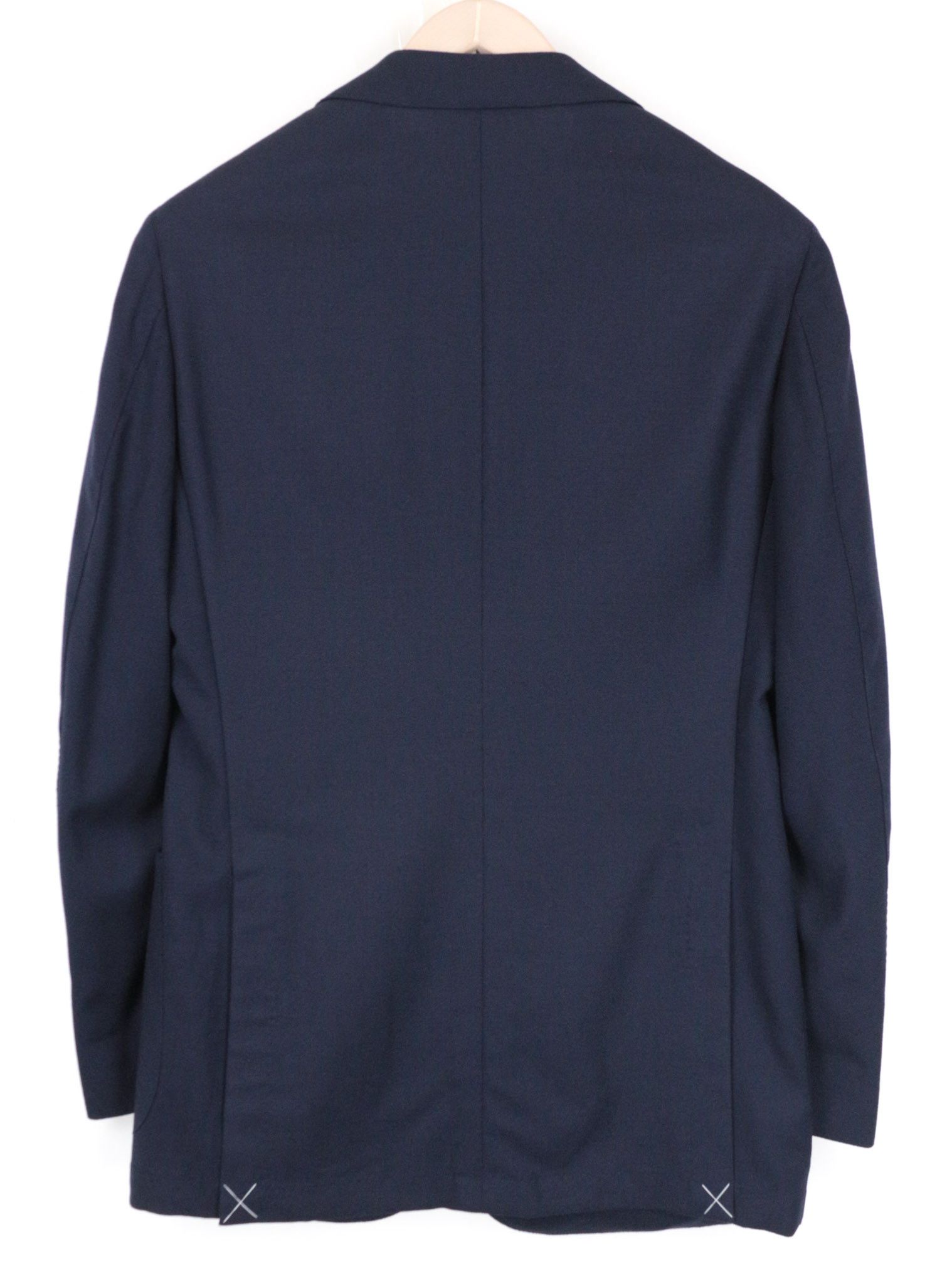 HAVANA PATCH UK36R Slim Unlined Wool Stretch Blue 68288