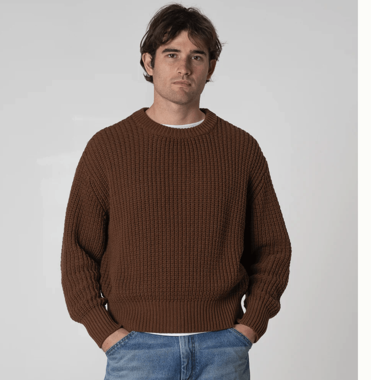 Every Other Thursday Cotton Fisherman Knit Sweater Size US XS / EU 42 / 0 - 2 Thumbnail