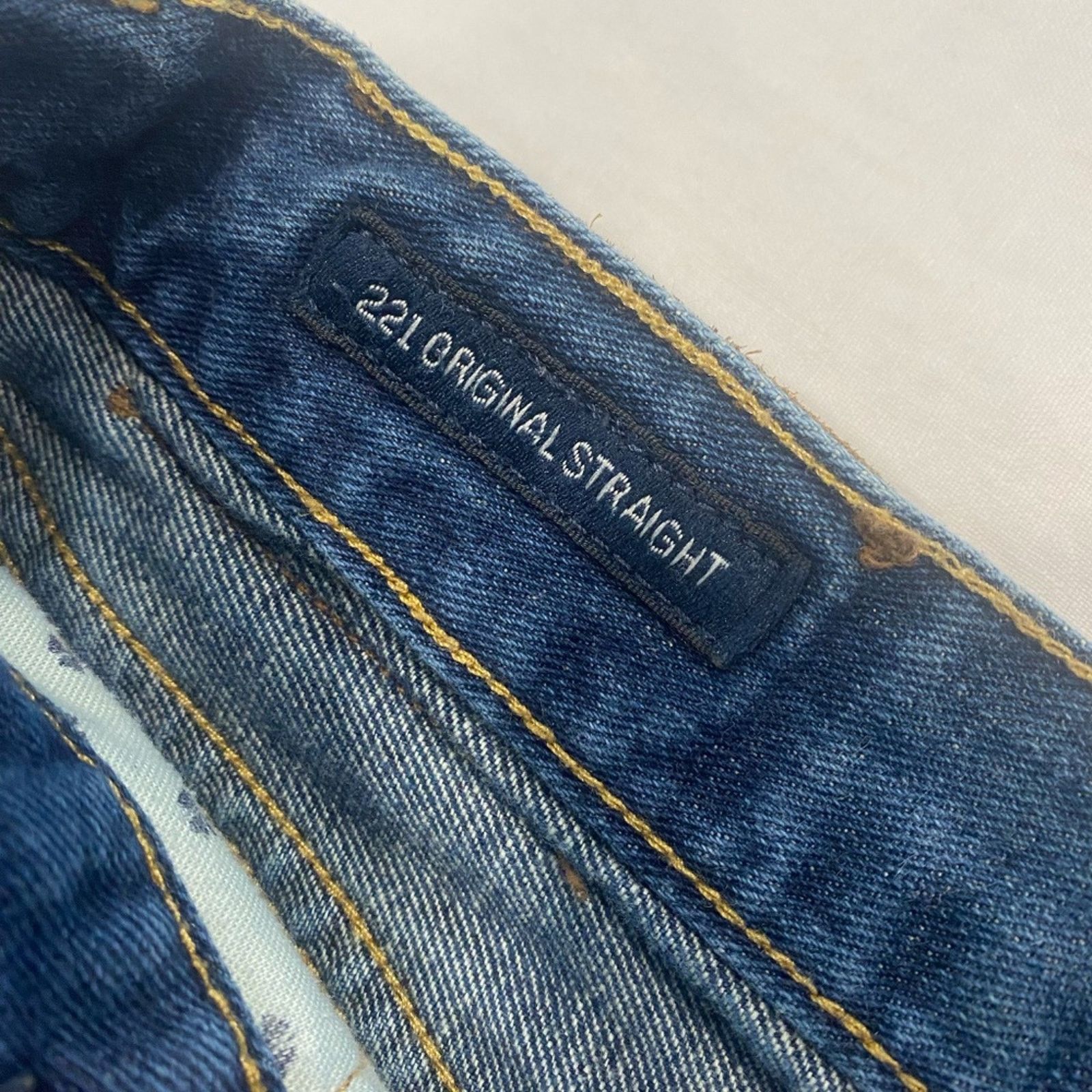 Lucky Brand Lucky Brand Men's 221 Original Straight Jeans - 32x30 Size US 32 / EU 48 - 5 Thumbnail