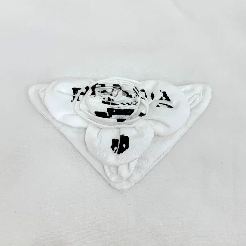 Prada Prada White triangle cotton round-neck sleeveless shirt ve Size XS / US 0-2 / IT 36-38 - 5 Thumbnail
