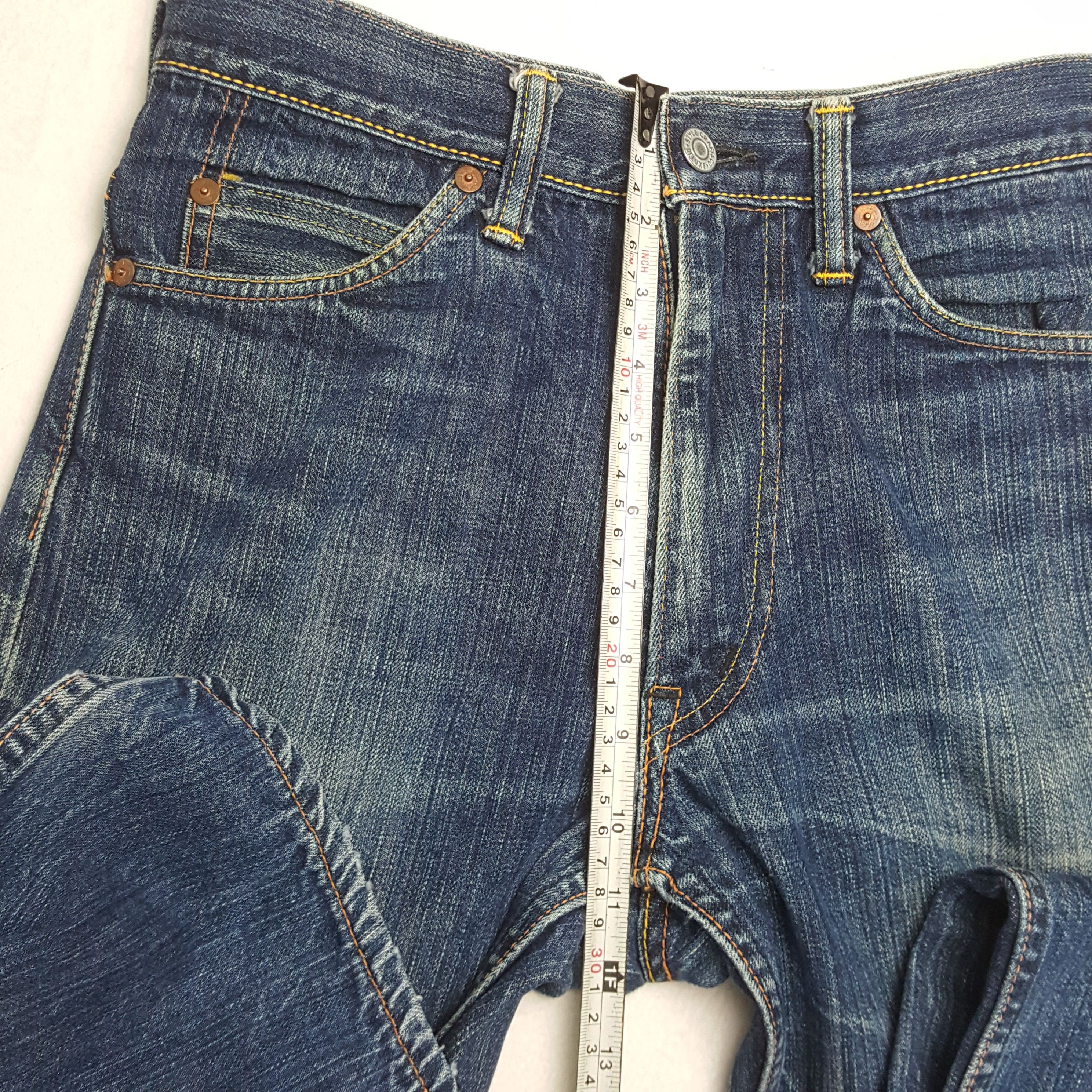 Evisu × Japanese Brand × Vintage EVISU Japanese Brand Streetwear Custom Daicock Jeans Size US 27 - 8 Thumbnail