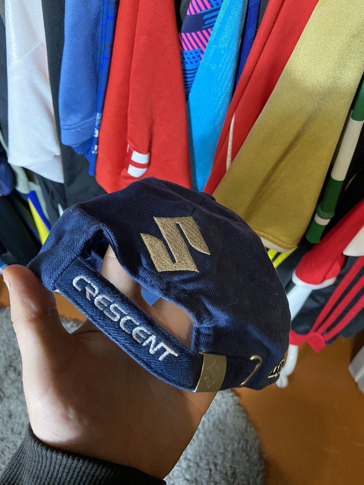 Japanese Brand × Vintage SUZUKI MOTOGP JAPAN RACING NASCAR MOTO Y2K CAP Size ONE SIZE - 4 Thumbnail