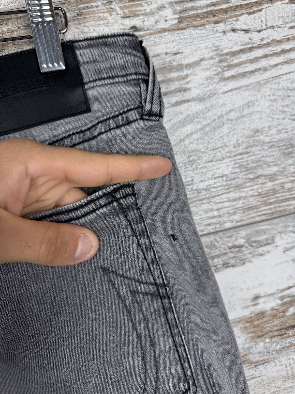 Japanese Brand × True Religion × Vintage Mens Vintage True Religion rocco jeans relaxed skinny denim Size US 32 / EU 48 - 18 Thumbnail
