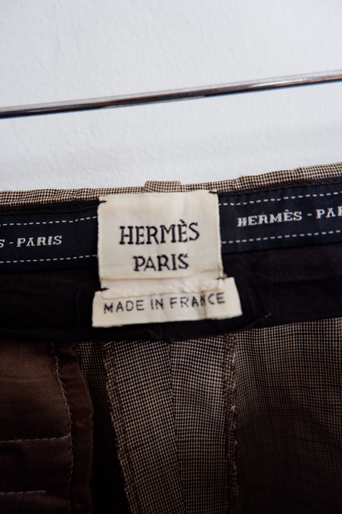 Hermes Vintage Hermes by Maison Margiela Linen Wool Pants Size US 26 / EU 42 - 8 Thumbnail