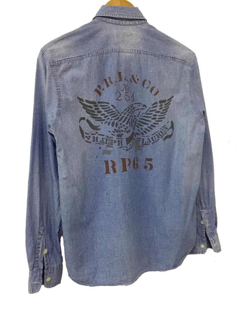 Ralph Lauren POLO RALPH LAUREN DOUBLE POCKET REGATTA CHAMBRAY JEANS SHIRT Size US S / EU 44-46 / 1 - 8 Thumbnail