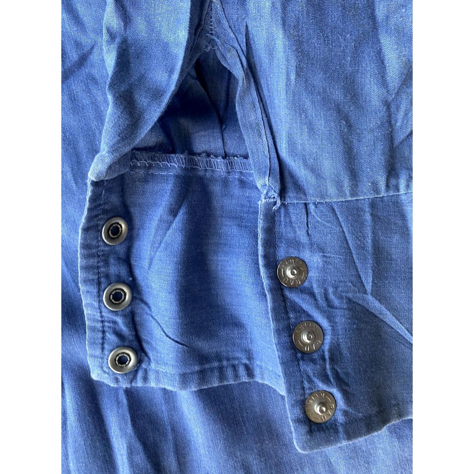 Sears VINTAGE Sears Western Wear Pearl Snap Cowboy Shirt XL Embroidered 17-17.5 Black Long Sleeve Rockabilly Casual Mens Size US XL / EU 56 / 4 - 6 Thumbnail