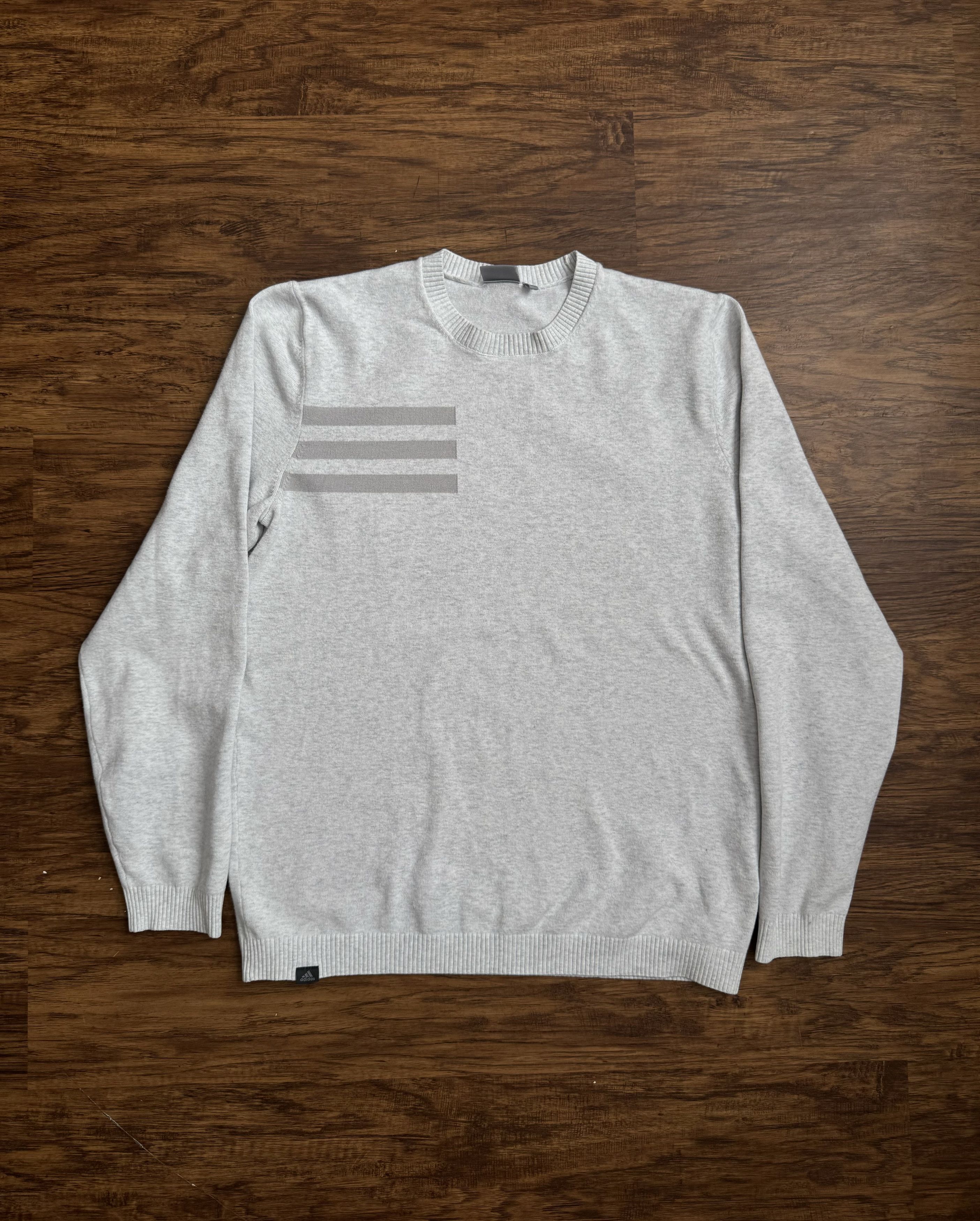 Adidas Adidas Golf Climacool Crewneck Sweater Three Stripe Cotton Size US M / EU 48-50 / 2 - 1 Thumbnail