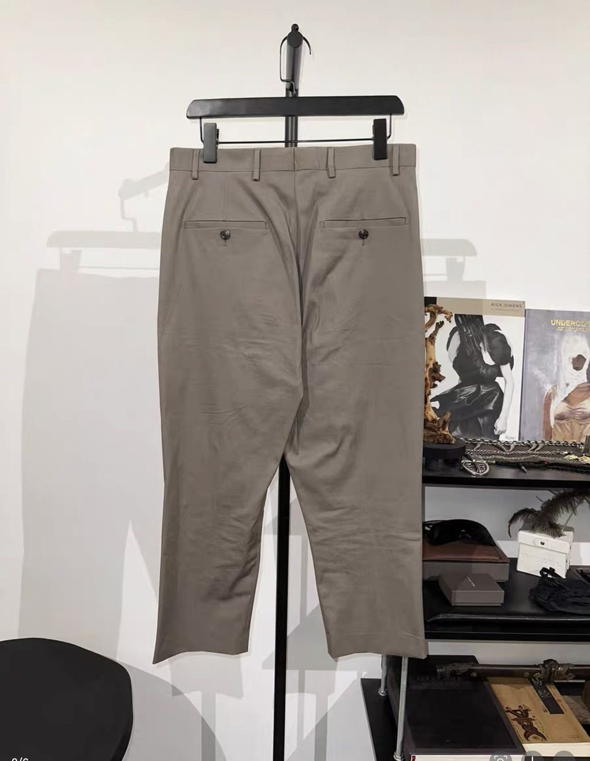 Rick Owens Rick Owens Zip-Fly Cropped Trousers Size US 30 / EU 46 - 2 Thumbnail