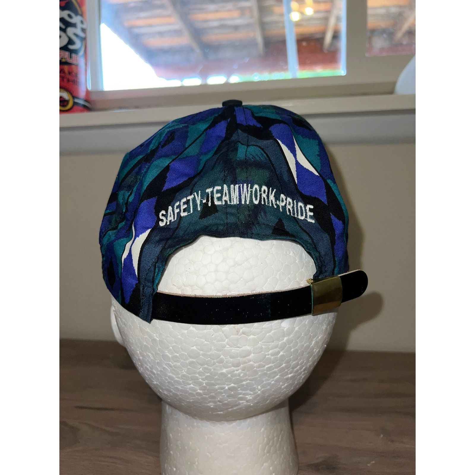 Vintage Vintage Ken Caryl Glass The Innovators Blue Hat Design VTG Size ONE SIZE - 6 Thumbnail