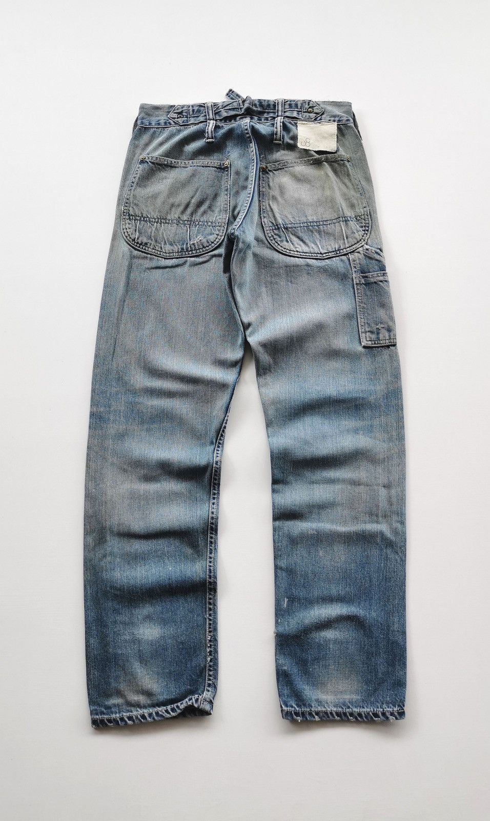 Johnbull Thrashed John Bull AP538 Selvedge Jeans Size US 30 / EU 46 - 7 Thumbnail
