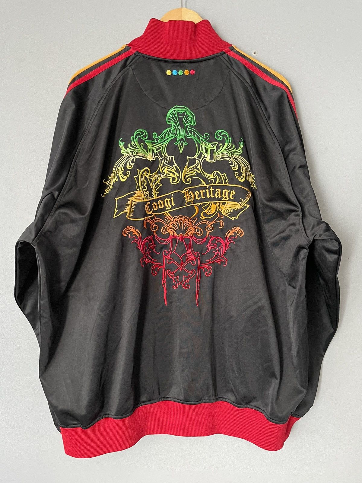 Coogi Mid-2000’s Coogi Zip-Up Track Jacket Size US XXL / EU 58 / 5 - 1 Thumbnail