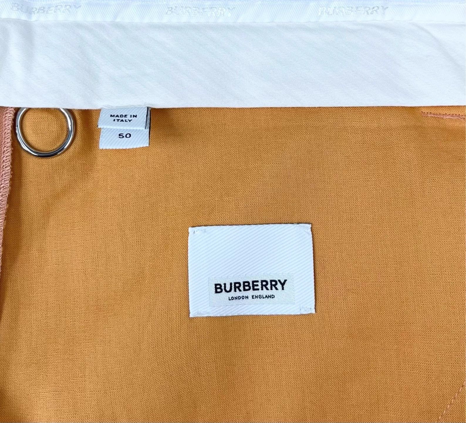 Burberry Burberry 50 Biscuit Deconstructed Button Wool Straight-Leg Size US 44 / EU 60 - 3 Thumbnail