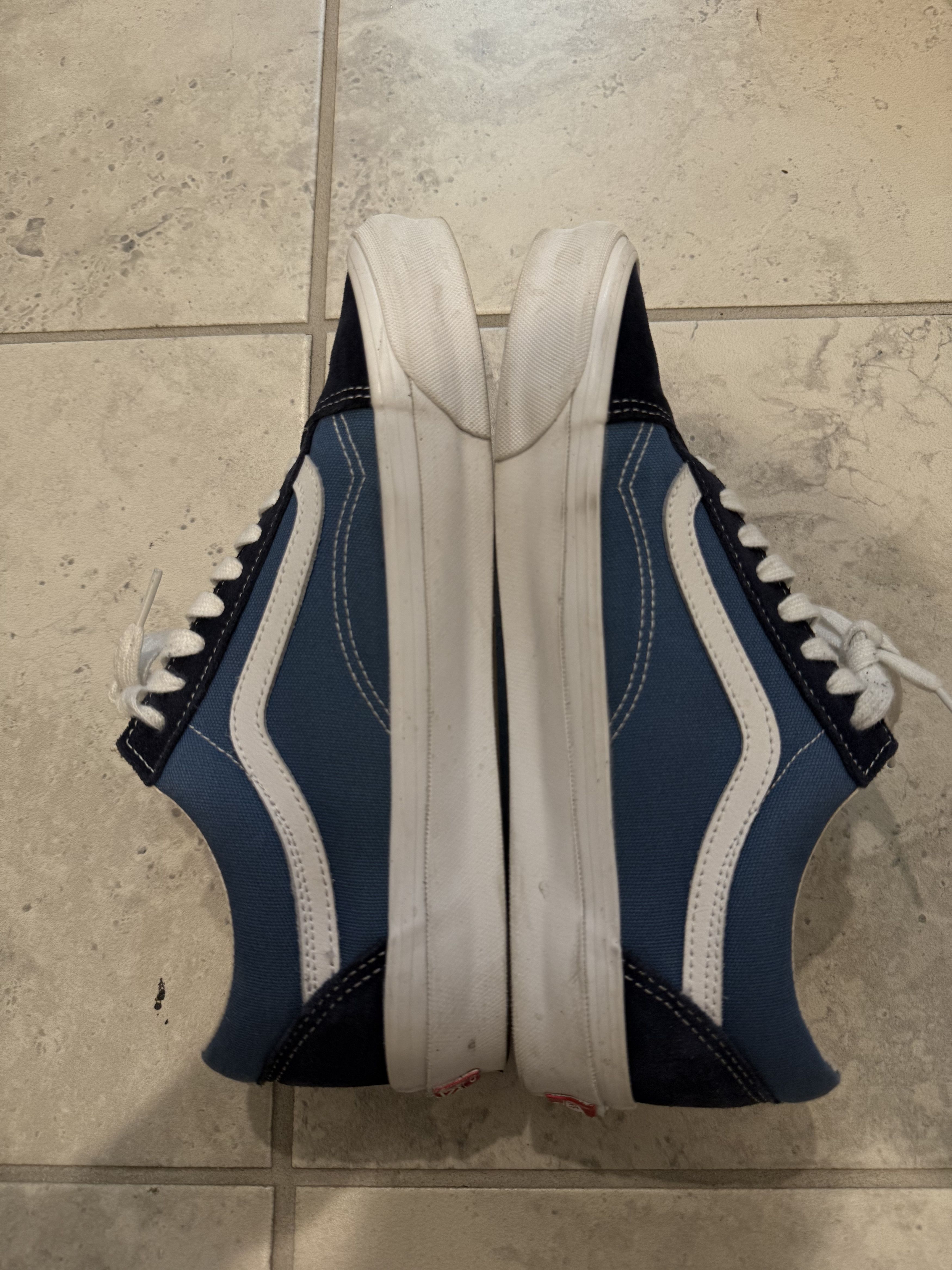 Vans Vans Vault OG Old Skool LX Navy Blue US Men's 9.5 Size US 9.5 / EU 42-43 - 2 Thumbnail