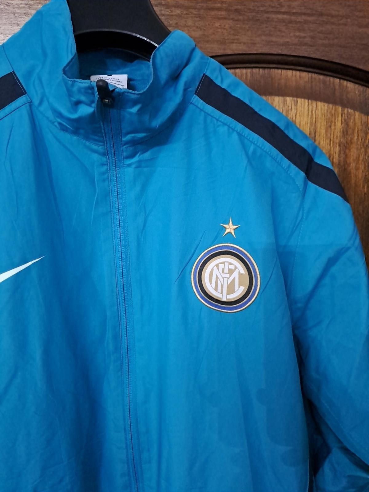 Nike Nike Inter Milan 2010 2011 Football Soccer Dril Track jacket Size ONE SIZE - 3 Thumbnail