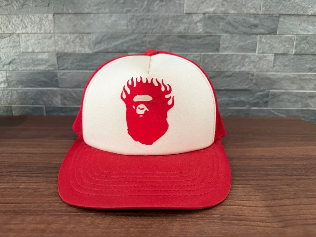 Bape OG Bape Mesh Cap | Rare (2011) Size ONE SIZE - 1 Thumbnail