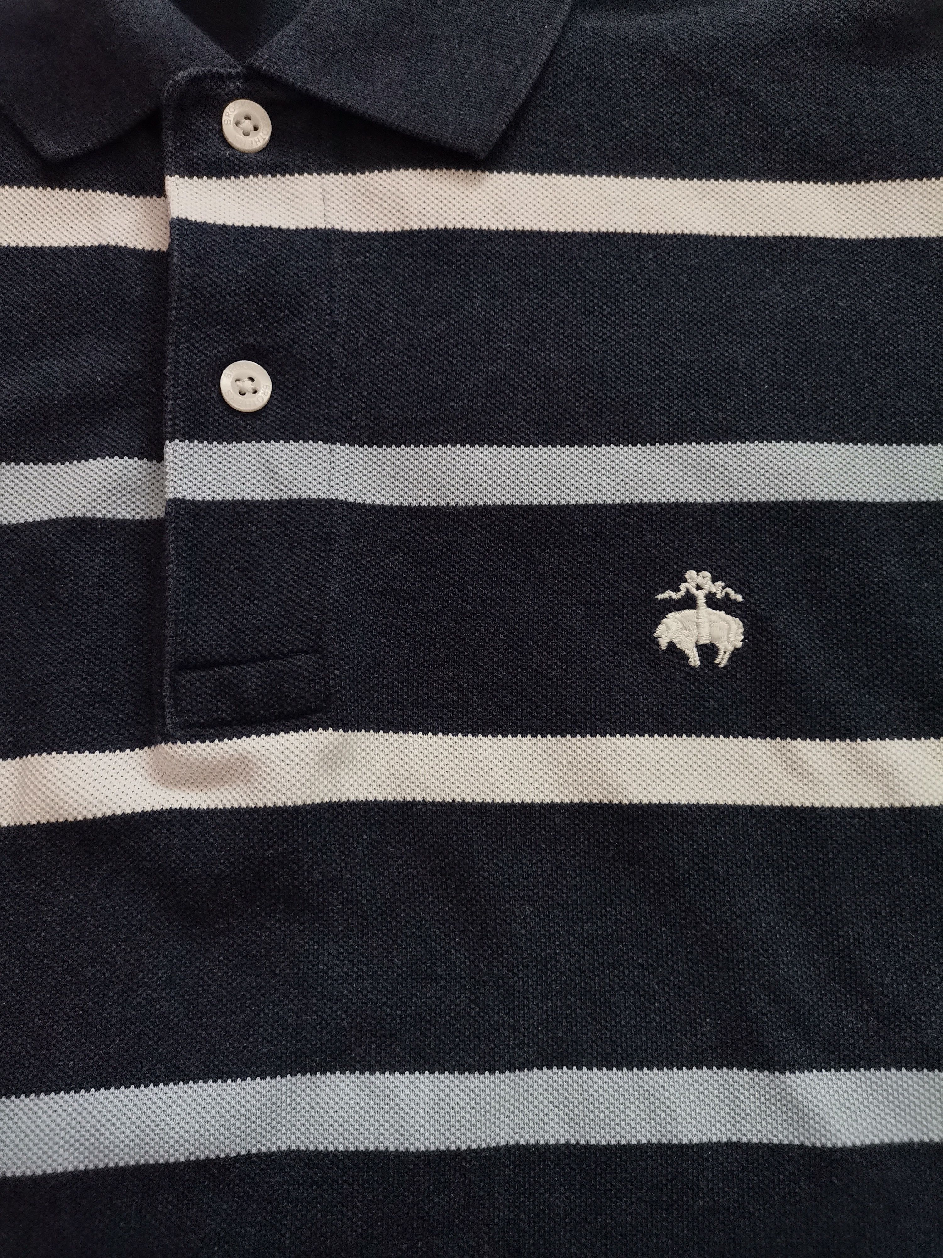 Brooks Brothers Brooks Brothers Striped Polo Size US M / EU 48-50 / 2 - 2 Thumbnail