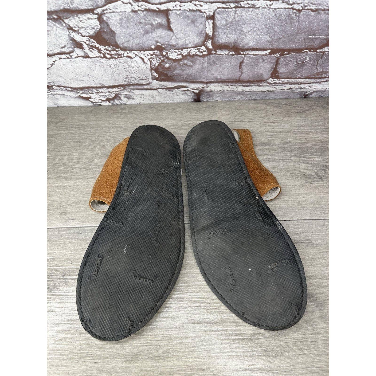 Soulstar Softstar Barefoot Minimalist Brown Leather Ankle Strap Vibra Size US 5 / IT 35 - 6 Thumbnail