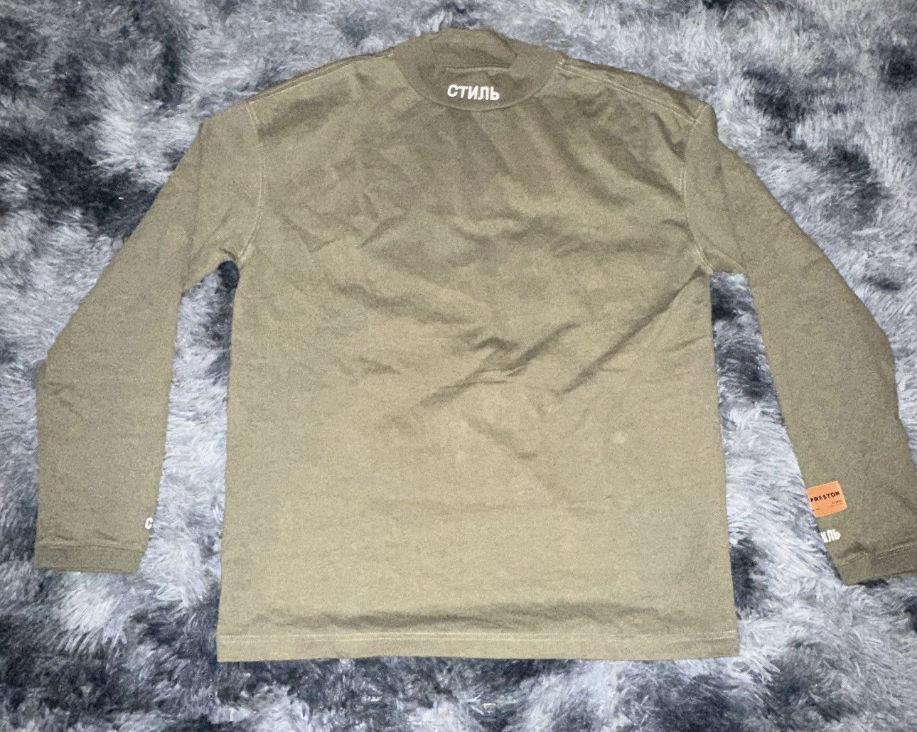 Designer × Heron Preston Heron Preston long sleeve turtleneck. Size US M / EU 48-50 / 2 - 1 Thumbnail