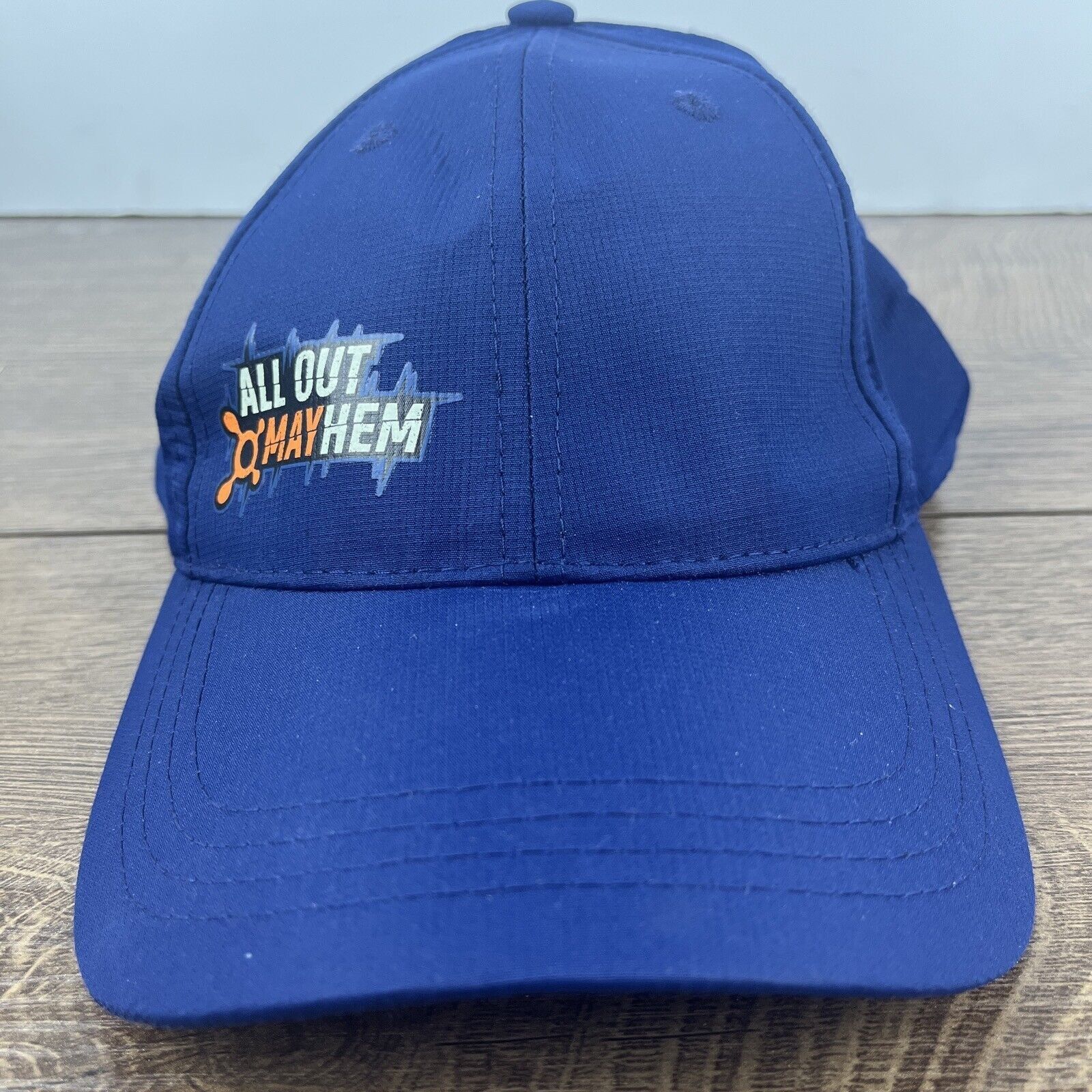 Other Mayhem Hat All Out Mayhem Hat Blue Hat Adjustable Adult Size Size ONE SIZE - 5 Thumbnail