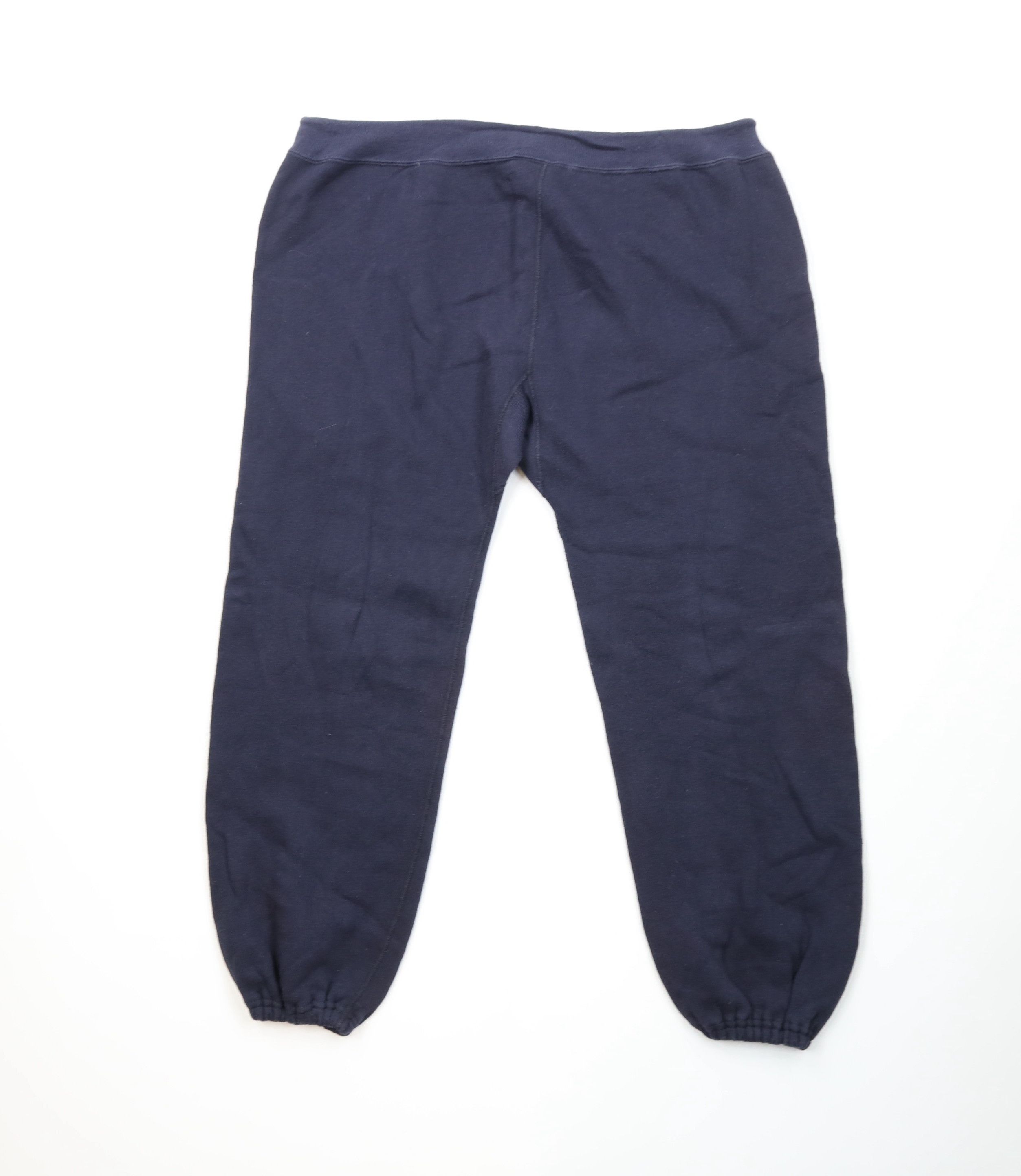 Vintage Vintage 70s 80s Streetwear Sweatpants Joggers Pants Blue USA Size US 38 / EU 54 - 9 Thumbnail