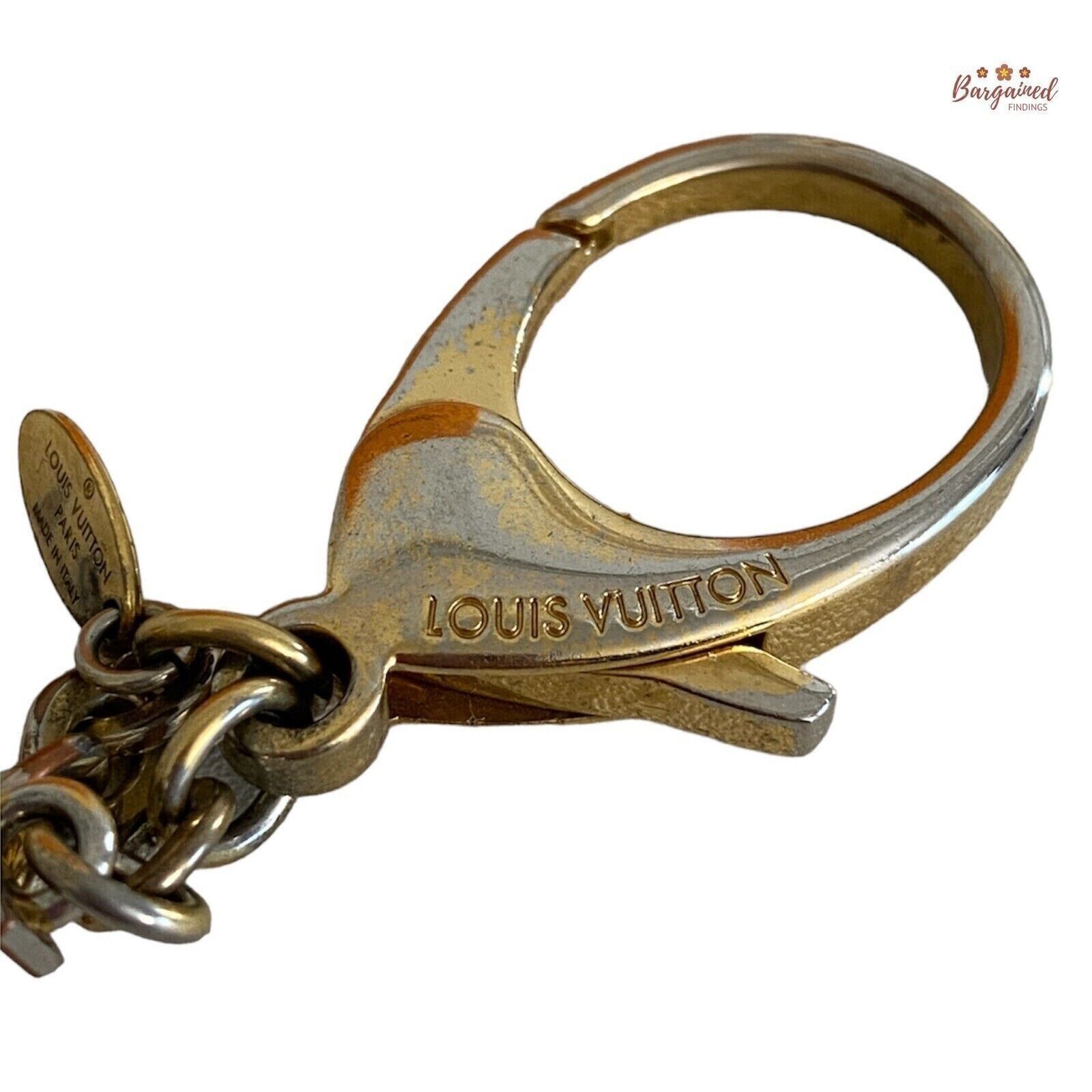 Louis Vuitton LOUIS VUITTON Rose Flower Vellur Key Holder Bag Charm M66977 Size ONE SIZE - 2 Thumbnail