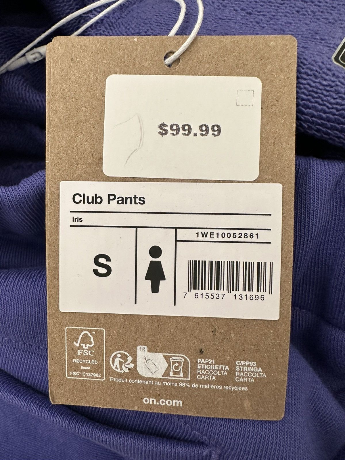 On On Running Women’s Club Pant Size 27" / US 4 / IT 40 - 12 Thumbnail
