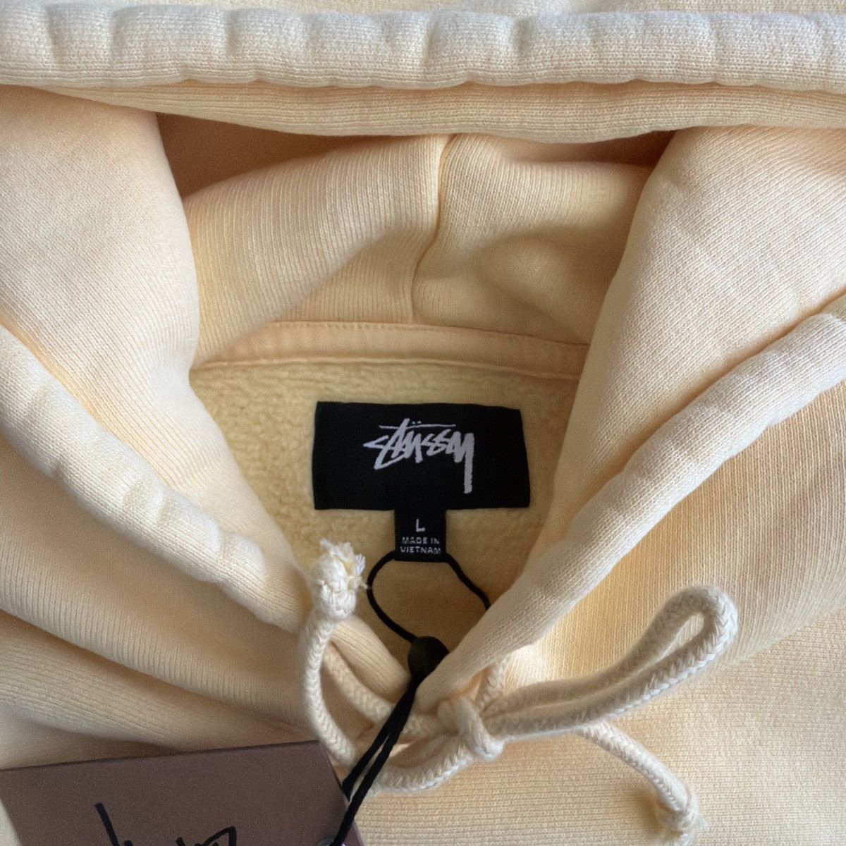 Stussy Stussy motif script hoodie yellow Size US L / EU 52-54 / 3 - 4 Thumbnail
