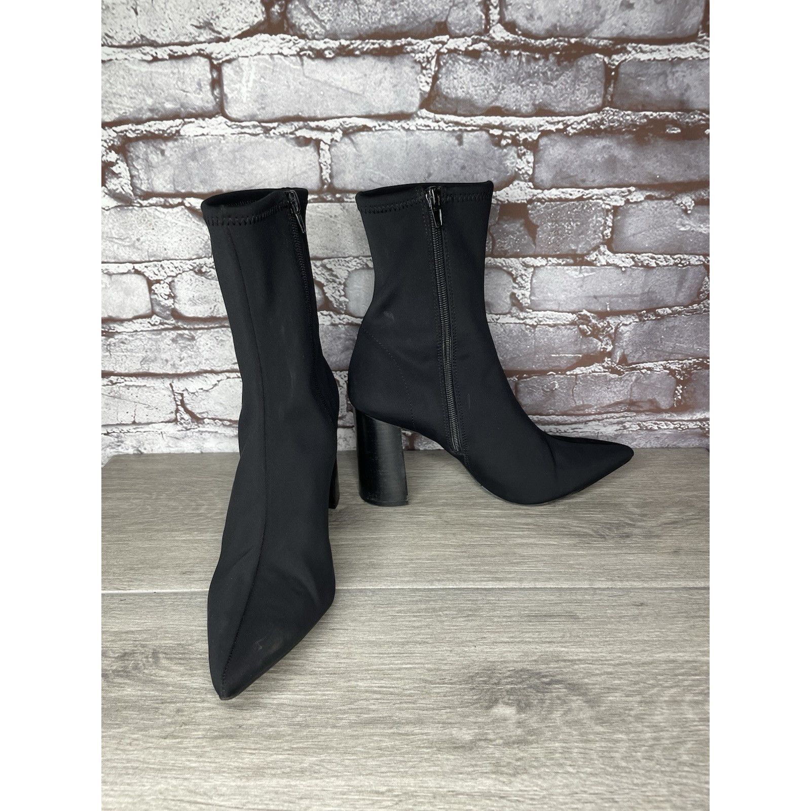 Jeffrey Campbell Jeffrey Campbell Black Siren Sport Ankle Sock Booties Women’ Size US 8.5 / IT 38.5 - 2 Thumbnail