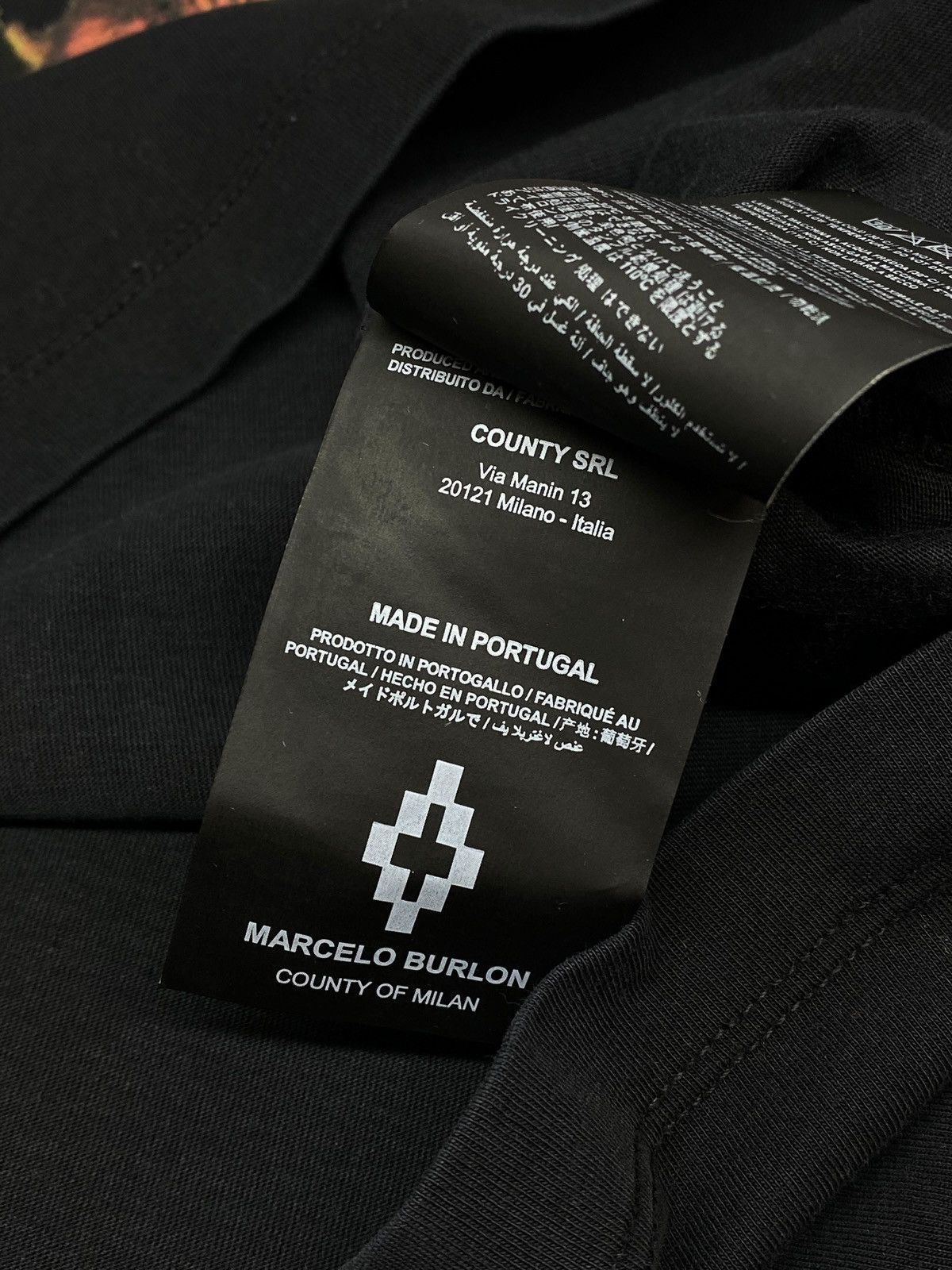 Marcelo Burlon Marcelo Burlon Milano Wolf Print Black Short Sleeve T-shirt Size US S / EU 44-46 / 1 - 13 Thumbnail