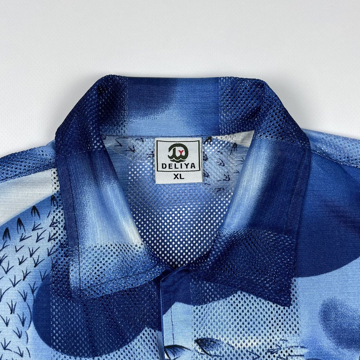 Japanese Brand Vintage Y2K Dragon Logo Button Up Shirt Japan street style Size US XL / EU 56 / 4 - 6 Thumbnail